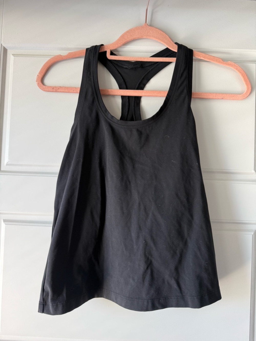 CRZ YOGA Black Racerback Tank Top